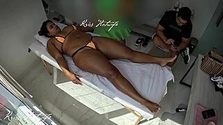 Overwhelmed With Desire Using Tiny Bikini Shoved In My Pussy For Delicious Outdoor Massage