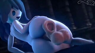 Big Ass Babe Gives Blowjob and Handjob to Monster Cock in Cumshot Compilation