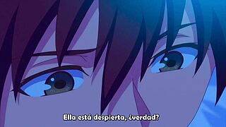 Overflow cap 2 sub español with big tits hentai sex