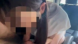 2025 7 4 EARLY MORNING CAR SEX in the park every time i LICKED the DICK with my TONGUE i got excited i ended up CUMMING inside her SEX part 1