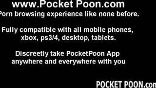 I'm all set for you to slide into my ass with those panties aside as your redhead babe in pov.