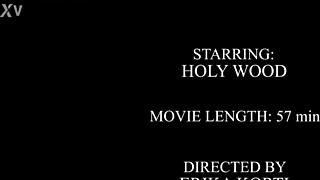 Skinny slut Holy Wood, can you handle double vaginal penetration from five massive cocks in this humiliating 5on1 gangbang with ass to mouth?