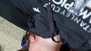 Blonde Amateur Milf Wife Gets Dripping Wet Pussy Filled With Huge Creampie