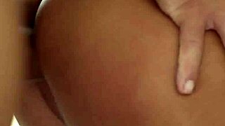 Sexy latina redhead Agatha Vega fucked hard after giving a blowjob in sensual doggystyle bent over