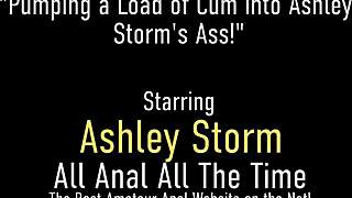 tall athletic dick milking girl ashley storm takes a load on her ass