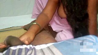 Indian House Wife Gives Very Hot Blowjob in Bedroom