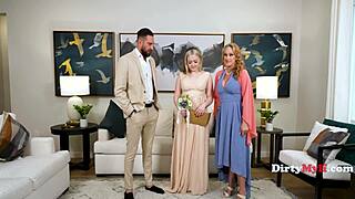 Why not invite stepdaughter for old and young 18+ threesome with blowjob action?