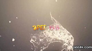 Striking Stunner Gets Her Wet Muff Filled with Warm Pee and Blasts!