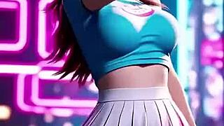 D va does flirty dance in overwatch 3d hentai animation