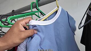 Overwhelmed By My Colombian Roomie's Big Ass In Her First Creampie Moment