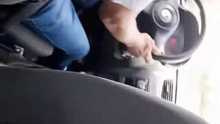 pamela ferrary enjoys a treat with the uber driver