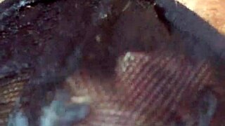 gretala shows off incinta body with trasparente perizoma in sensual flashing