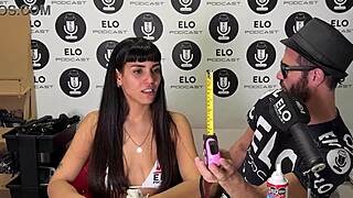 Gaia Roots Enjoys Banana Fun During Spicy Interview In Elo Podcast