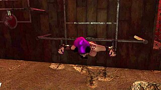 What happens when sluts meet a mysterious wall in this intriguing cartoon setup