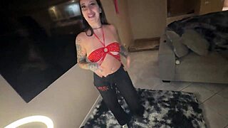 Cheating on Her with Crazy Interracial Blowjob and Licking