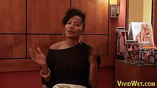 Spitroasted teen pornstar takes blowjob in mmf hardcore with cumshot