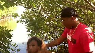 wanna join my quickie at the beach with big cock deepthroat and cumshot outdoors?