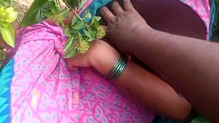 Isn't this Indian beauty's boobs aunty video tempting with wife roommate outdoor homemade vibes?