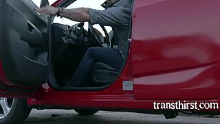 Asian Trans Babe Venus Lux Orgasms Big Cock