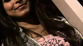 Fucking latina mom in stockings with doggystyle deepthroat and anal fingering on bed. She wears heels for gaping assfucking in fishnets.