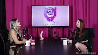 compilados da malu paz no bora cast com bruna carlos watch on sheer red