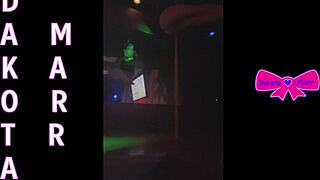 Pole Dancing In Nebraska Strip Club Dakota Marr Stripper
