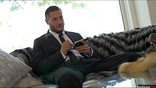 Aidra Fox teases Seth with pussy till he explodes inside