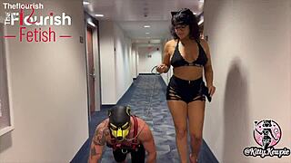 Latina cosplay kitty kewpie spanks and strapons interracial bad pup ash hard