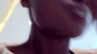 Nigerian Bitch Masturbates Mall Bathroom