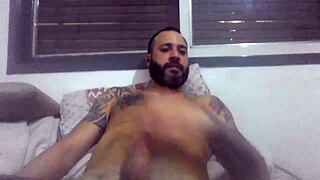 Amateur Solo Masturbation With Pierced Nipples Tattoo Piercing In Homemade Video