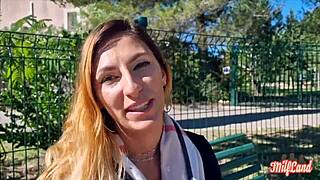 KYARA AUDE AND STELLA SHARE HUGE COCK IN BIG TITS FRENCH SLUT THREESOME!