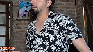 Ebony fitness milf Vanemilfit hides in shadows, craving my tongue on her pussy and ass in passionate domination.