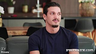 Isabella angelina's yoga workout ends in squirting cowgirl