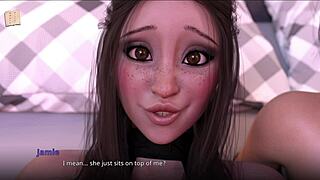 Jamie Joins Big Ass Brunette Doggystyle Anal With Monster Cocks!