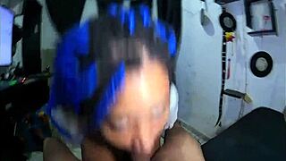 curvy brazilian bbw rides bbc while roleplaying sister creampie anal gaping