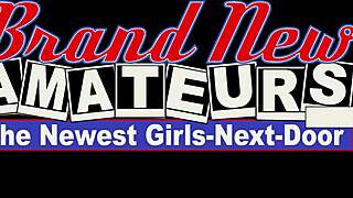 Lola and sassy share cock cumshot petite brunette skinny blonde lesbo style