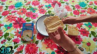 wanna watch me spread cheese on your dick then suck it clean?