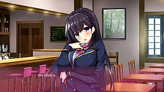 oh god i-im cumming so hard on this huge monster cock facial... creampie hentai milf chikage route overload!!