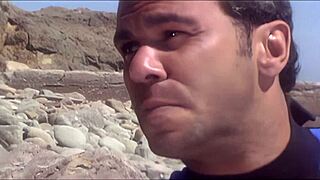 brunette milf mommy in heels and fishnets rides cock with anal fingering