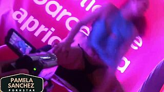 pamela sanchez hooks up with fan in public fun show