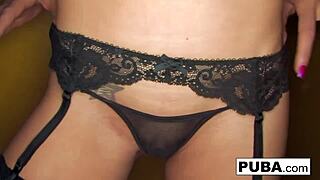 Kendall's Skinny Ass Tease Nude Masturbation Fetish Stockings!