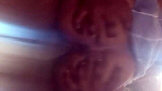 amateur ebony sits ass up on monster black cock bouncing wildly