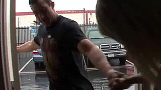 blonde stepmom visits just to fuck