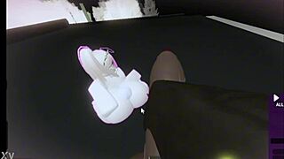 jerking monster cock for unfaithful slut's facial cumshot