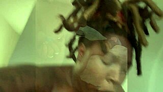 Take this huge ebony cock Oyo Ho deepthroat it