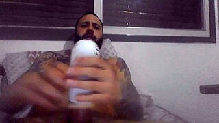 Amateur Solo Masturbation With Pierced Nipples Tattoo Piercing In Homemade Video