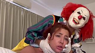 halloween petite latina sucks big cock cum mouth