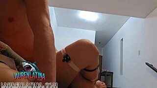 Raw threesome, boyfriend fucks Venezuelan prostitute raw!