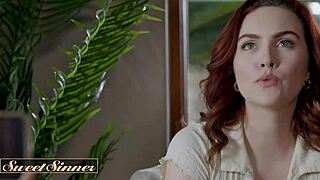 freya parker gags deeply on stepbrother nathan bronson's throbbing dick endlessly