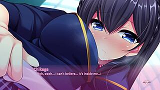 Ya tuhan aku pancut kuat pada facial kontol monster besar... creampie hentai milf chikage route!